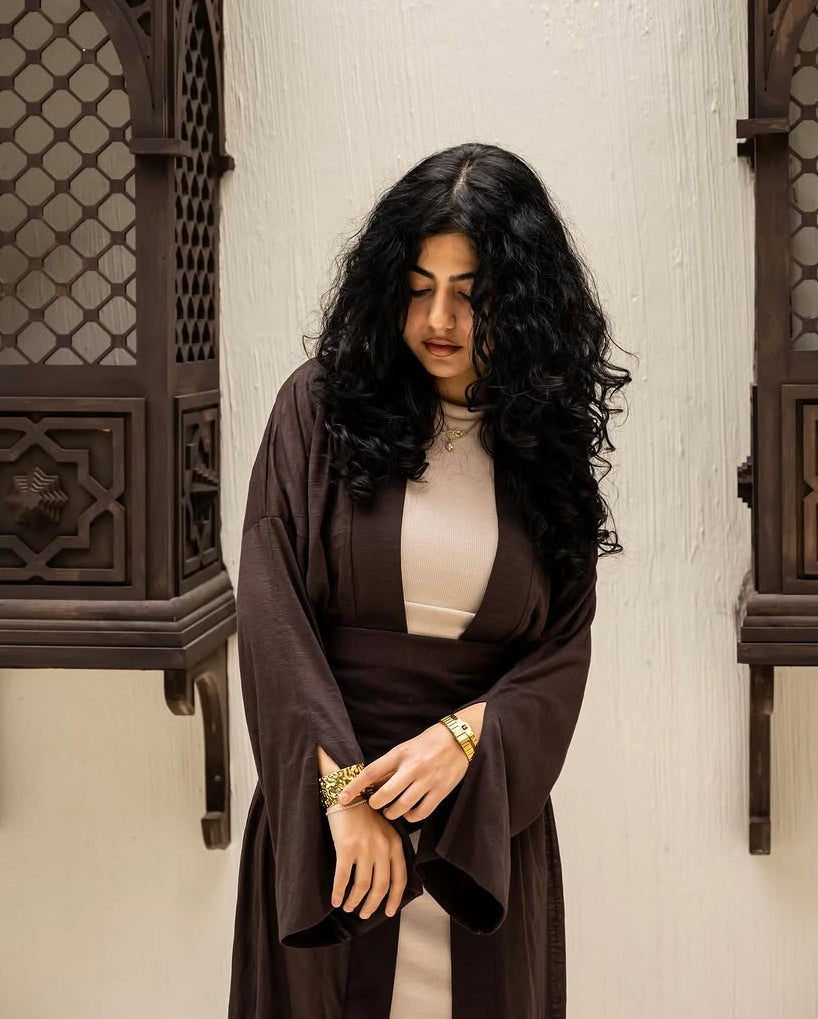 Taupe Brown Cardigan