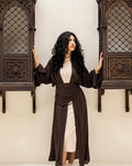 Taupe Brown Cardigan