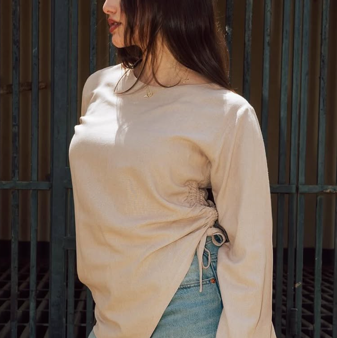 Sunset Wrap Blouse